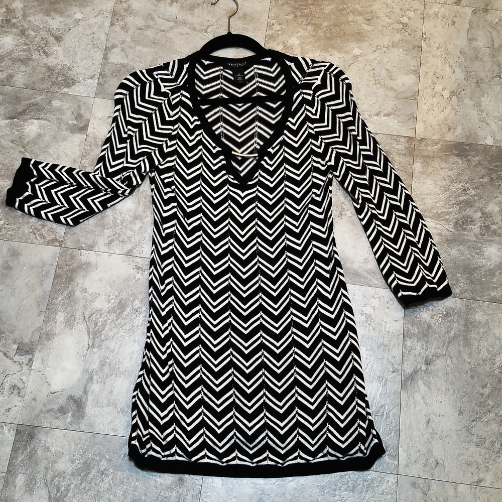 WHBM Chevron Knit Tunic